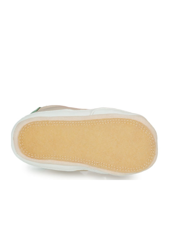 Easy Peasy Papuci pentru bebeluși Bej My Blublu Basket Lacet