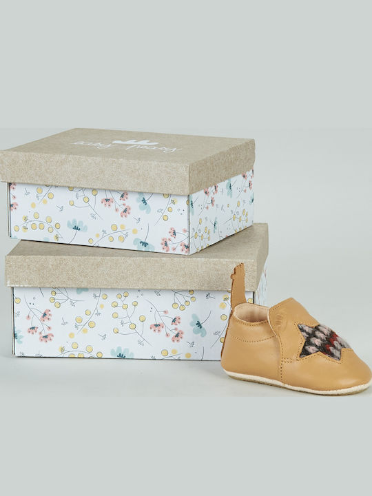 Easy Peasy Baby Slippers Brown My Blublu Etoile