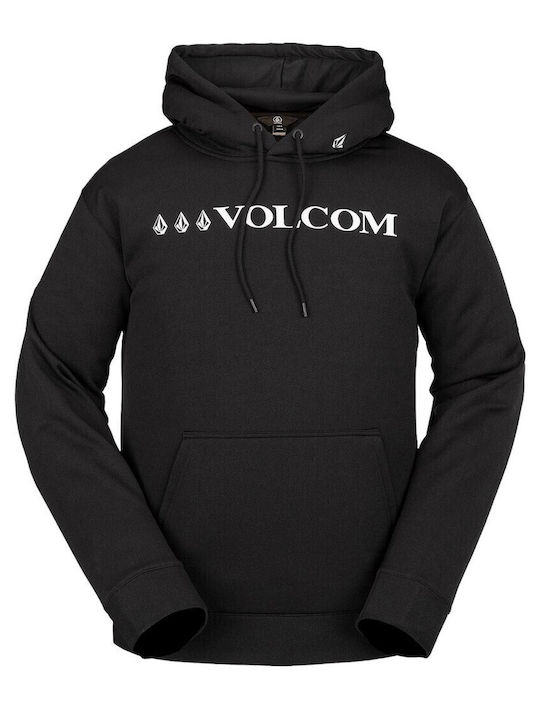 Volcom Men's Sweatshirt with Hood Black