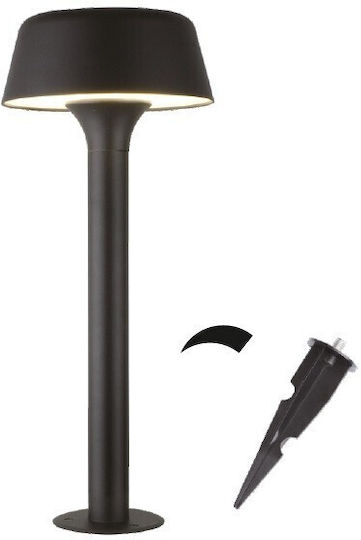 Adeleq Solarleuchte Boden 1.8W 100lm Natürliches Weiß 4000K mit Fotokontakt IP44 40cmx19.5cmcm