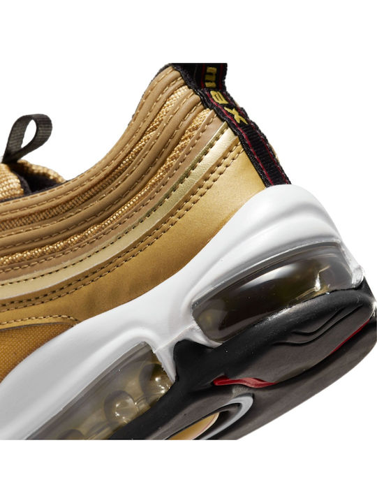 Air Max 97 Παιδικά Sneakers Metallic Gold / Varsity Red / White / Back