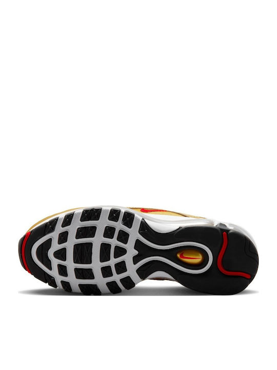 Air Max 97 Παιδικά Sneakers Metallic Gold / Varsity Red / White / Back