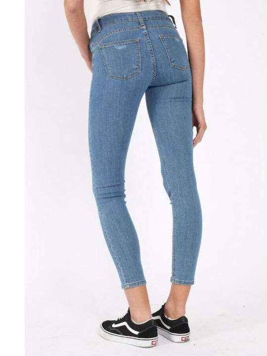 Susymix Blugi pentru femei cu croială super skinny