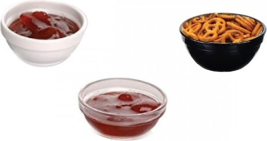 Novatex Novatex Einweg-Plastikgeschirr mit Kapazität 135ml Schwarz