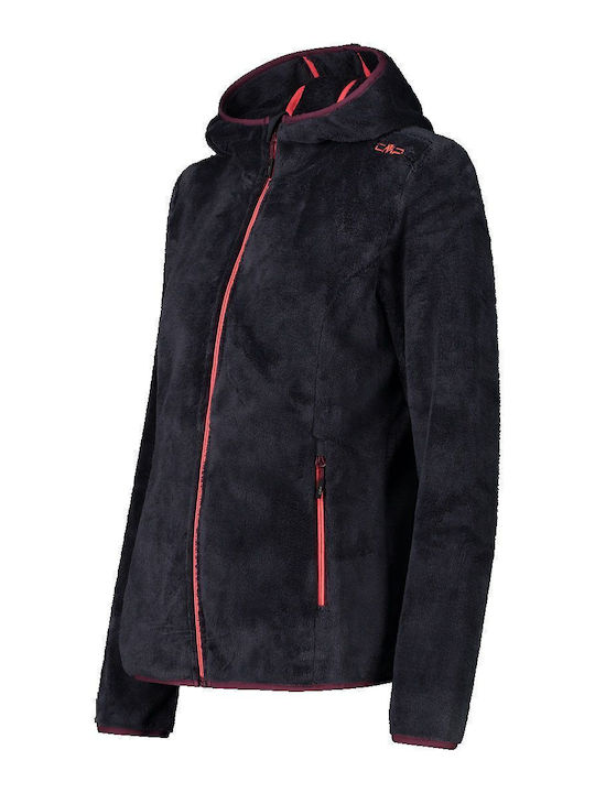 Kurzes Damenjacke Für Winter Grau