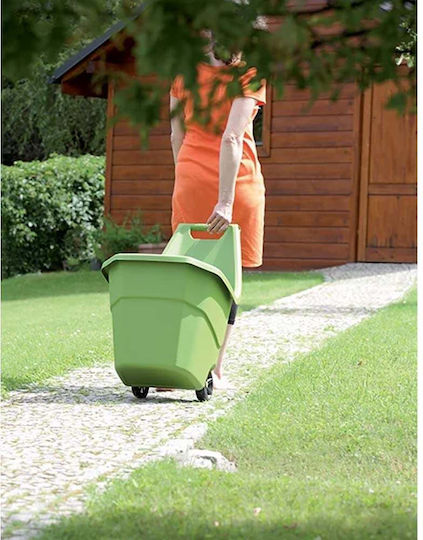 Load & Go Cărucior de Grădină Transport bușteni din plastic Cu două roți 55lt 50x61x84cm.