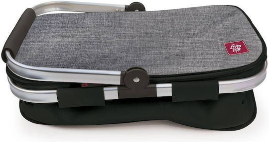 Iris Barcelona Enjoy Life Picnic Basket 20lt in Grey Color