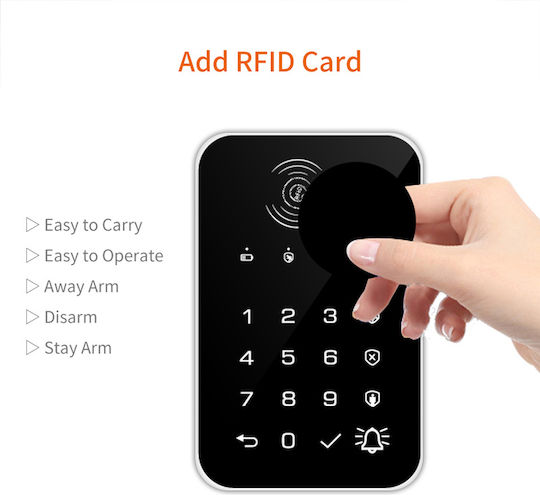 Staniot Wireless Security Access-Control Keypad Touch White K010