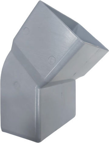 Fasoplast Γωνιακή σύνδεση σωλήνα PVC ΕΑΛΓΚ61045