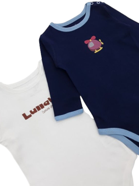 Lullaby Baby Bodysuit Set Long-Sleeved Multicolour