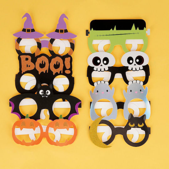 Karneval Brillen für Halloween 8Stück
