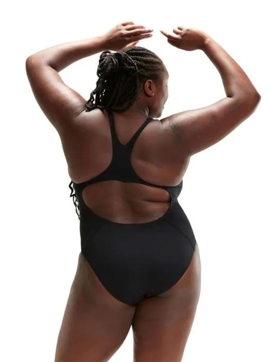 Speedo Eco Endurance+ Medalist One-Piece Swimsuit Black