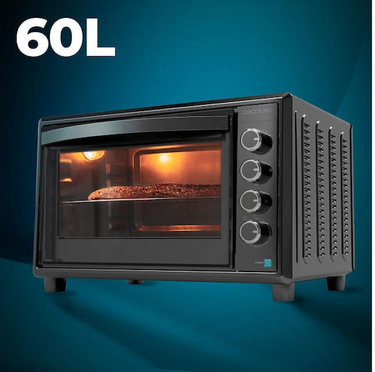 Cecotec Bake & Toast 6090 Gyro Ηλεκτρικό Φουρνάκι 60lt Χωρίς Εστίες με Αέρα