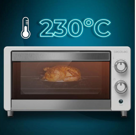 Cecotec Bake & Toast 1090 Electric Countertop Oven 10lt Without Burners White