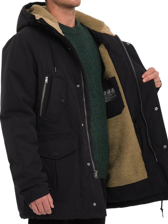 Winter Jacket Parka Black