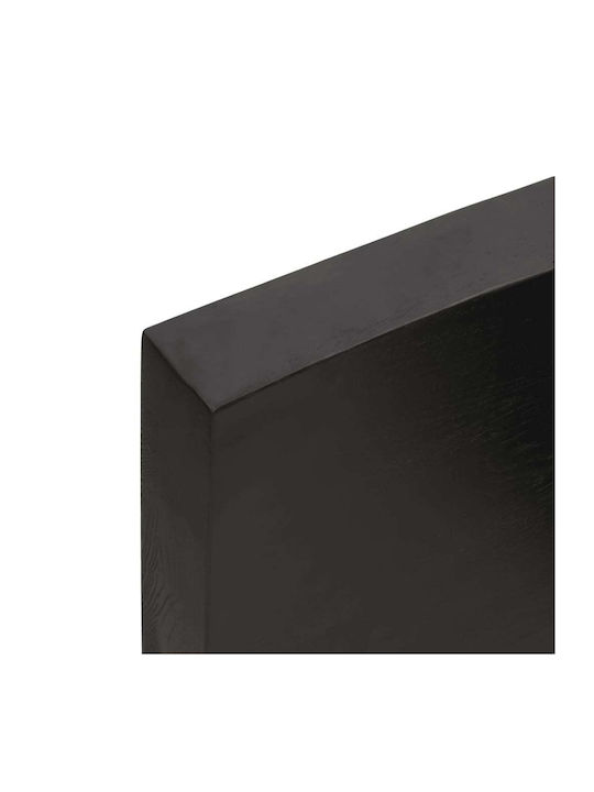 vidaXL Rectangular Table Surface made of Solid Wood Sk Grey 140x60x6cm 364033 1pcs