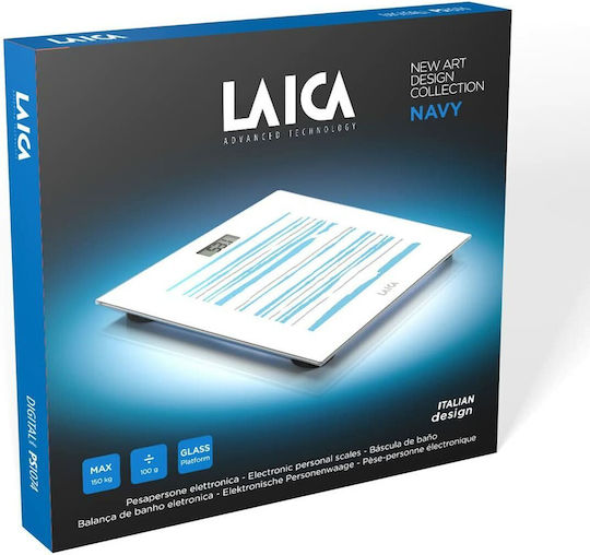 Laica Digital Bathroom Scale 150kg White PS1074