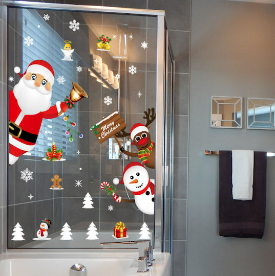 Sticker Display Christmas 60x90cm 87646 1pcs