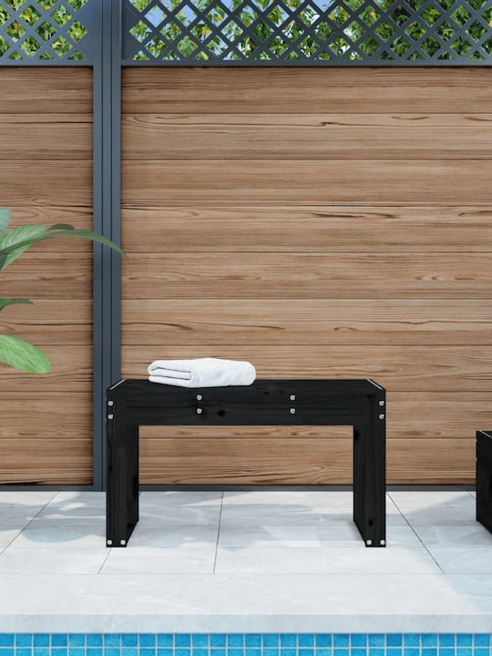 Bancă Exterior Lemnos 80x38x45cm