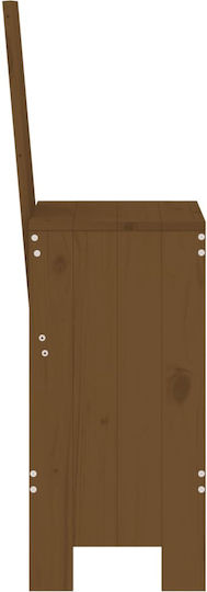 Hölzernes Gartenhocker für Bar im Außenbereich Mittele 2Stücke 40x42x120cm