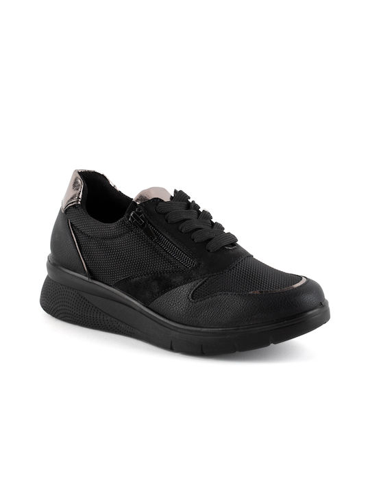 Antrin Anatomical Sneakers BLACK