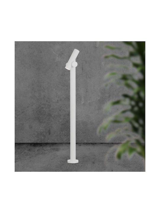V-TAC V-TAC Outdoor Floor Lamp Small Post 4W with Warm White Light IP44 White