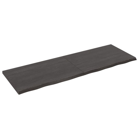 vidaXL Countertop without Sink L80xW60xH4cm Dark Grey