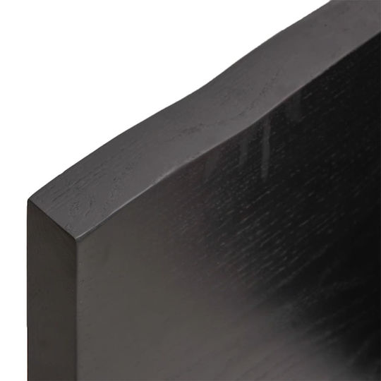 vidaXL Countertop without Sink L80xW60xH4cm Dark Grey