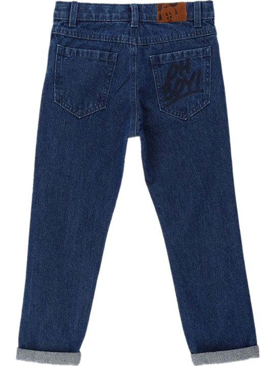 Original Marines Blugi Pentru Copii Pantaloni Albastru Marin