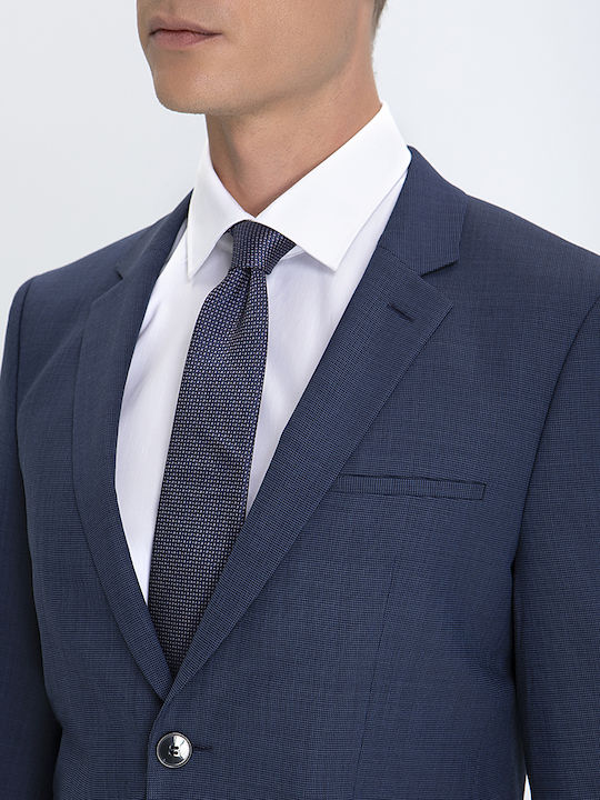 Arti/hesten Men's Winter Suit Slim Fit Blue