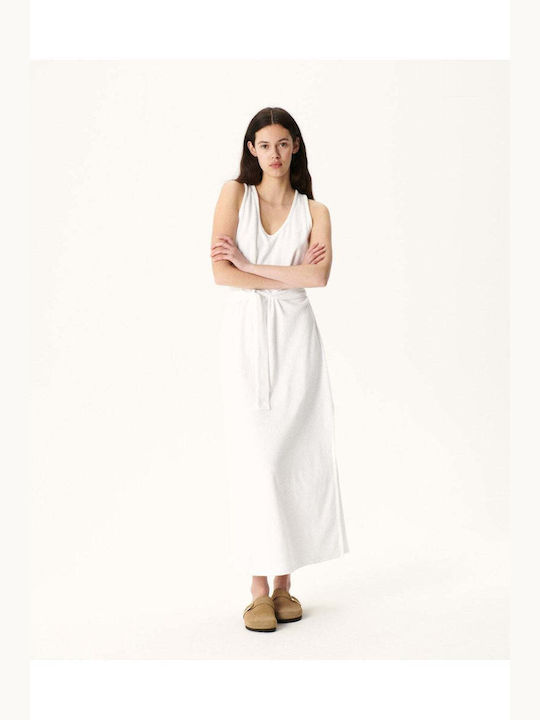 Just Over The Top Maxi Dress White