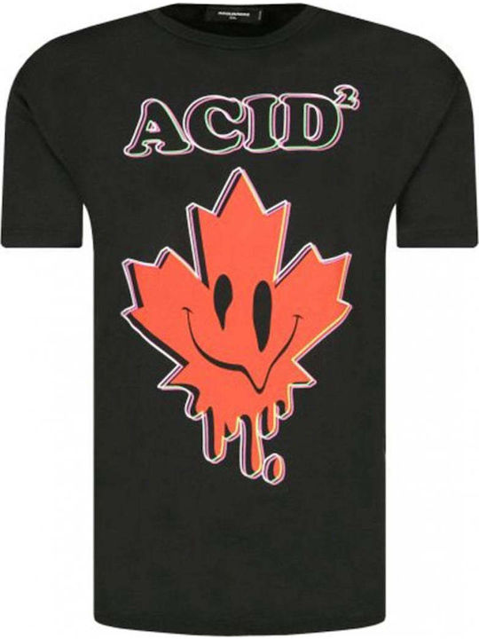 Pegasus ACID T-shirt Black Cotton