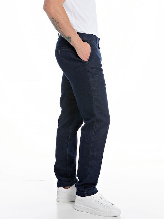 Replay Men's Jeans Pants in Slim Fit Blue