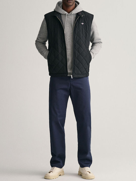 Sleeveless Jacket Waterproof Black