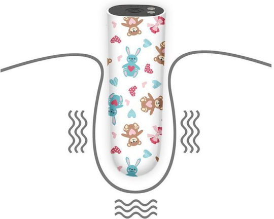 Lovetoy Mini Δονητής Bullet 8.5cm Λευκός