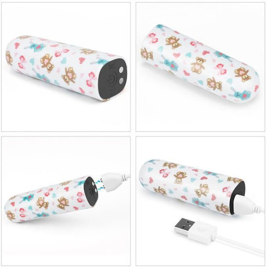 Lovetoy Mini Δονητής Bullet 8.5cm Λευκός