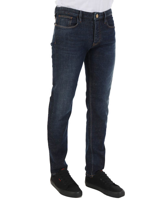 Emporio Armani Men's Denim Pants in Slim Fit Blue