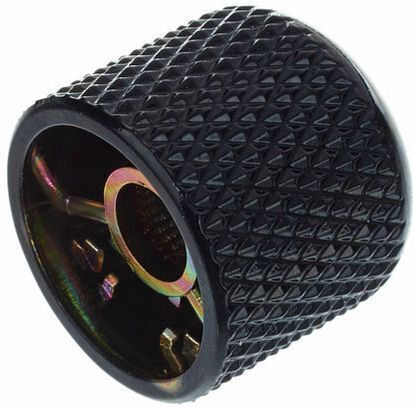 Harley Benton Ανταλλακτικό Καπάκι σε Μαύρο Χρώμα T-Style Dome Knob
