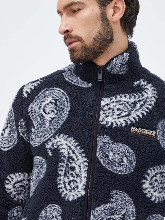 Ανδρική Ζακέτα Fleece Μαύρη