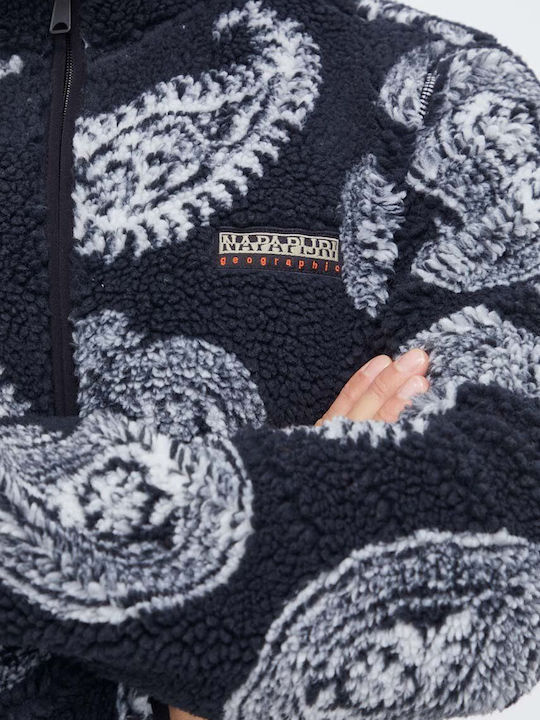 Ανδρική Ζακέτα Fleece Μαύρη