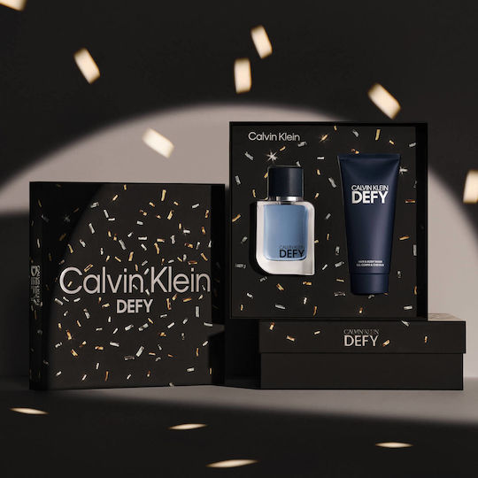 Calvin Klein Defy Ανδρικό Σετ με Eau de Toilette 2τμχ