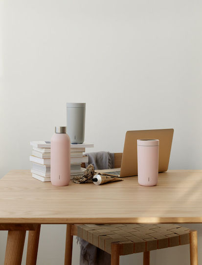 Stelton To Go Click Ποτήρι Θερμός Ανοξείδωτο 200ml Γκρι