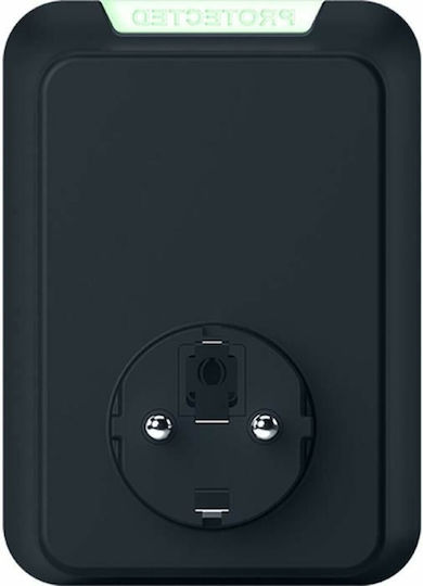 Infosec Μονόπριζο Aσφαλείας με 2 USB-A