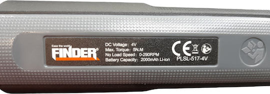 Finder Κατσαβίδι Μπαταρίας 4V