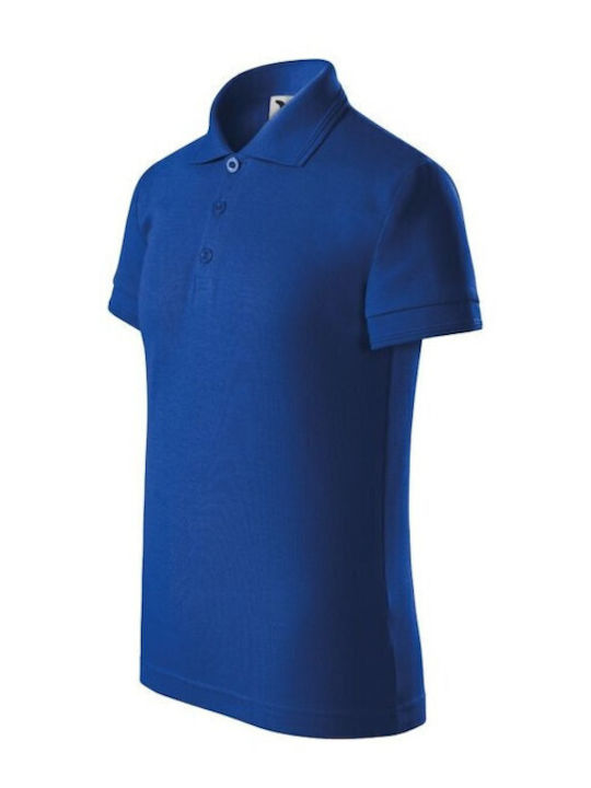 Malfini Kids Polo Short Sleeve Blue