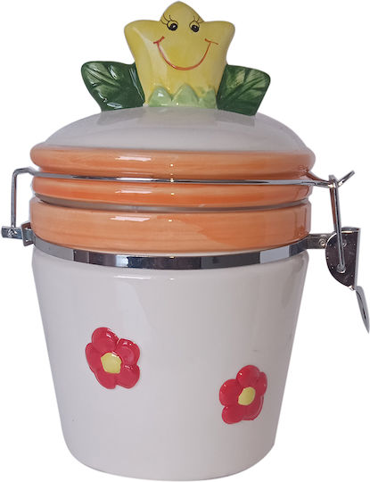 Etoile Set 2buc Borcane Uz General cu capac ermetic Ceramică 16x23cm
