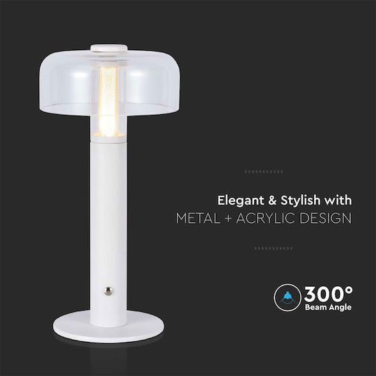 V-TAC Διακοσμητικό Φωτιστικό LED Θερμό Λευκό 3000K 30εκ.
