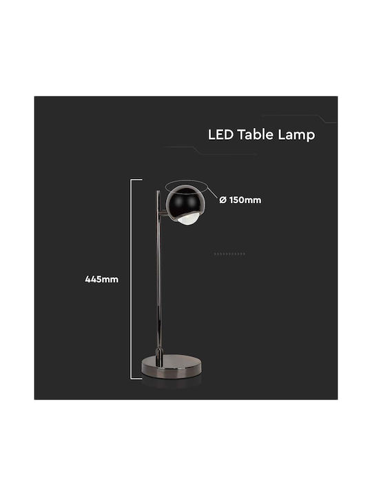 V-TAC LED Φωτιστικό Γραφείου σε Μαύρο Χρώμα