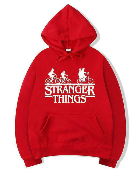 Hoodie Stranger Things Red