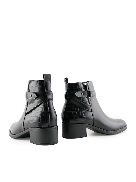 Stiefeletten Damen Schwarz